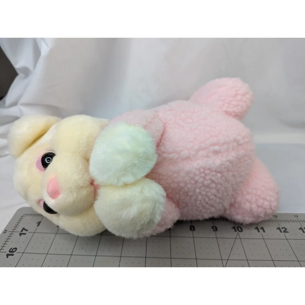 Prayer Bear Plush Cream Pink Sherpa 12 Inch Heart Cap‎ Tb Trading Co Stuffed